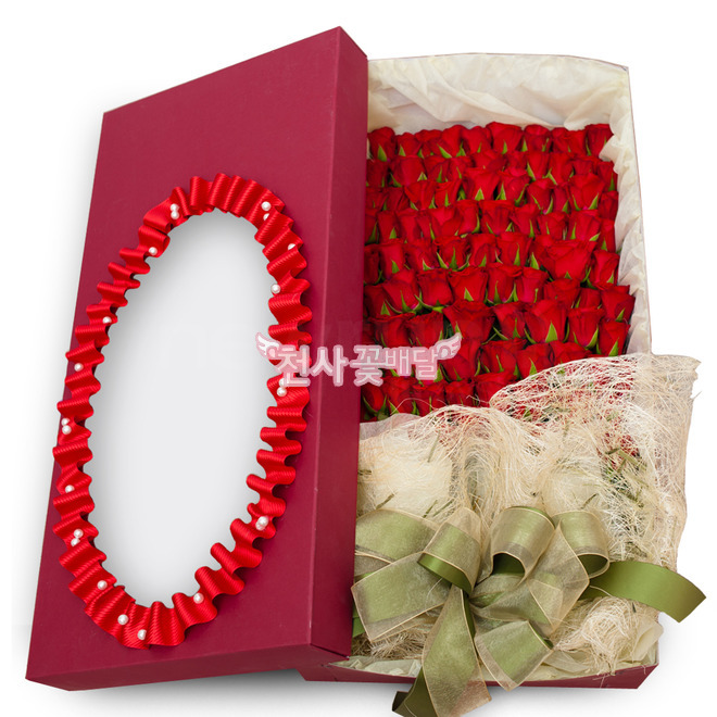 100송이꽃상자