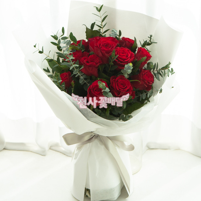 빨강장미꽃다발4